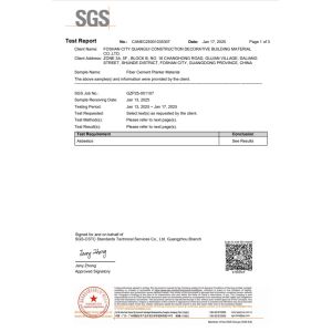Foshan City QUANGUI Construction Decorative Building Material Co.ltd Certifications