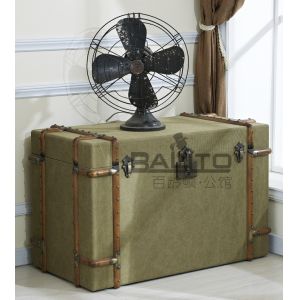 classic old style antique canvas case furniture