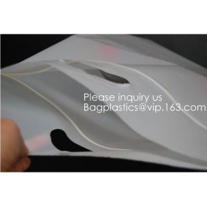 Biodegradable compostable Double Zipper Bag Ldpe Cartoon Zip lockk Bag With Logo