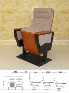 Quality Anti Rusting Folding Movie Theater Seats Chairs Practical Detachable Skin Friendly for sale