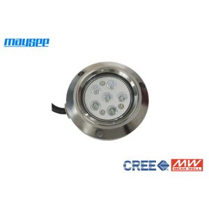 China 6x3w RGB Underwater LED Boat Lights with 316 Stainless Steel / DMX Controller on sale