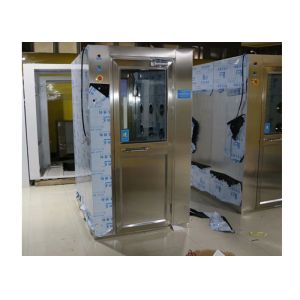 2 Person Cleamroom Air Shower Room With Interlock Automatic Open Doors