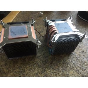 Anti Anodized Copper Pipe Heat Sink For Computer