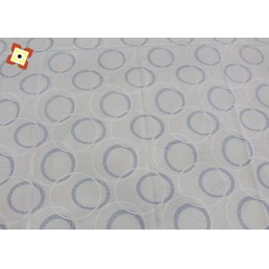 White Paste Printing Soft Mattress Quilting Fabric 235cm Width