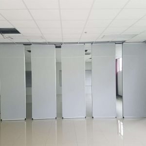 Sound Barrier Conference Hall Sliding Folding Walls System / Movable Partition