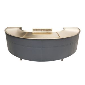 Quality 1300mm Stainless Steel Commercial Teppanyaki Grill For Bar Restaurant for sale