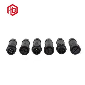 PVC Rubber Low Frequency 9 Pin Waterproof Connector