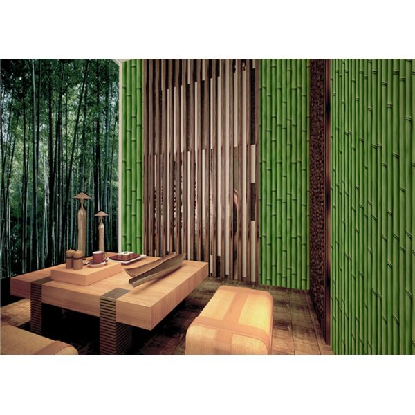 Nature Bamboo 3d Home Wallpaper , Living Room 3d Effect Wallpaper For Walls