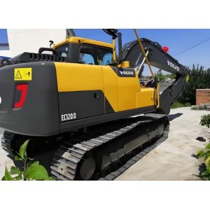 High quality construction machinery 48ton used volvo EC120D excavator