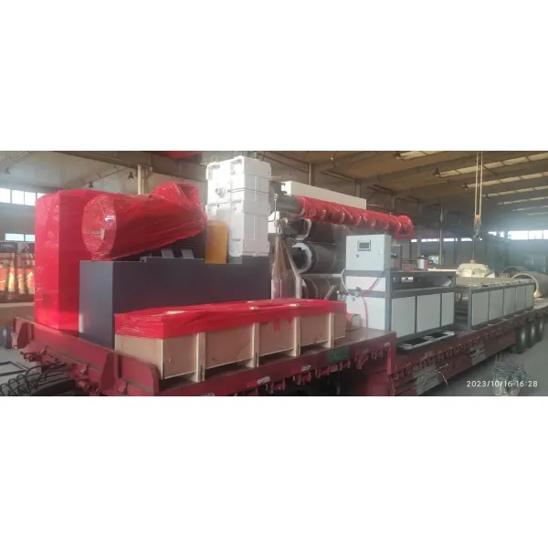 Pre-Insulated Pipe Extrusion Line with Vacuum Calibration Process for 110-2200mm HDPE Jacket Pipe and Automatic Control