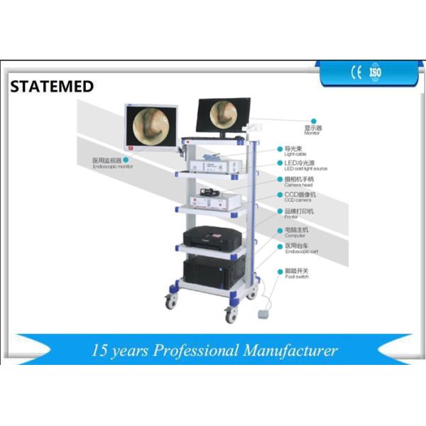 Laparoscopy And Medical Endoscopy Camera System (700 Line) Hysteroscopy Tower