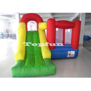 Quality Inflatable Commercial Bouncy Castles With Slide For Family Party for sale