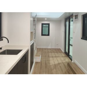 Wheeled Light Steel Prefab Tiny House