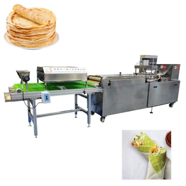 Buy Touch Screen Flour Tortilla Equipment , 1400pcs/h Flatbread Making Machine at wholesale prices