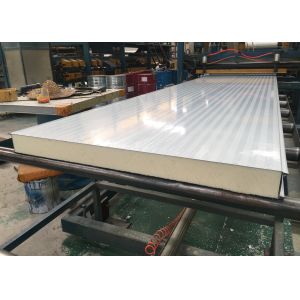 950mm Wide Zinc Coated Composite Partition PU Sandwich Panel