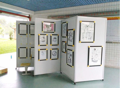 Buy Wall panel with 360° hinges for for versatile portability in multiple workspaces at wholesale prices