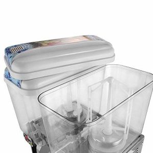 9L×2 Fruit Juice Hot or Cold Drink Dispenser with Heating System , Mixing ,