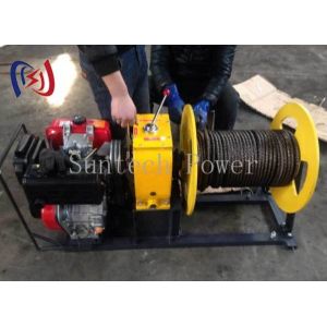 Cable Pulling Winch Professional Tool For Electrical And Fiber Optic Installatio