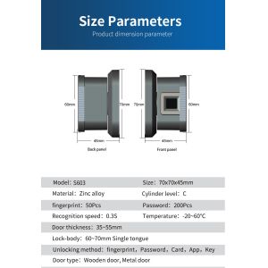 Effortlessly Control Access to Your Home with Qleung S603 The Smart Lock of