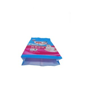 Safety Detergent Washing Powder Plastic Packaging Bag With Hand Size Handle Top