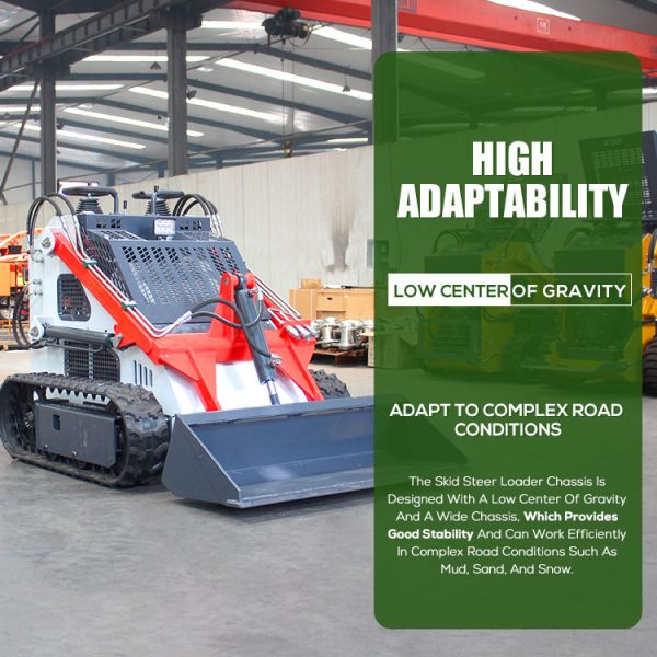 FREE SHIPPING Cheap Mini Skid Steer Loader Diesel Gasoline Mini Skid Steer Loaders Wheel Loader Mini 430kg