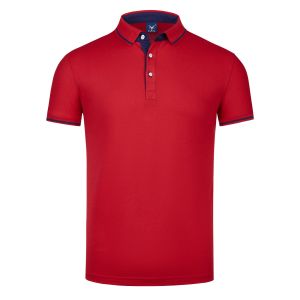 Custom Embroidered Printting Logo Polo T Shirt 100% Cotton Polyester