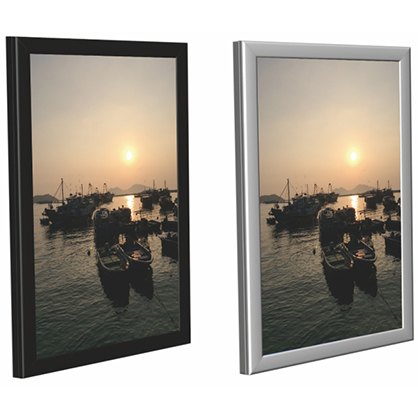 Slim Aluminum Snap Frame Led Light Box Movie Poster Advertising Backlit Sign Applied