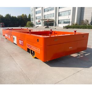 60 Tons Heavy Duty Hydraulic Lifting Trackless Cart