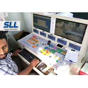 Easy Operation Mortar Mixing Equipment With PLC Control System Carbon Steel
