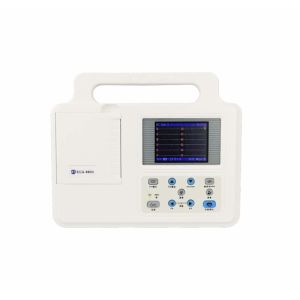3 Channel Portable Ecg Monitor Electrocardiograph Machine Built In Printer