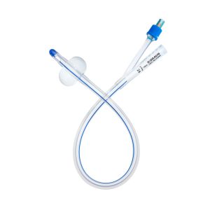 China Soft Silicone Foley Catheter 16 Fr Stable Comfortable Support For Extended Periods on sale