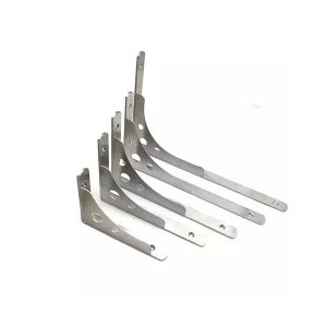 Sheet Metal Flat Triangle Bracket Nickel Plating For Shipbuilding