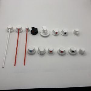 Standard Natural Spray Paint Aerosol Valve with One Inch Dip Tube