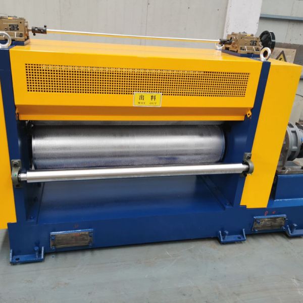 Stainless Steel Coil Metal Embossing Machine 10m/Min Speed 0.05 - 0.25Mm