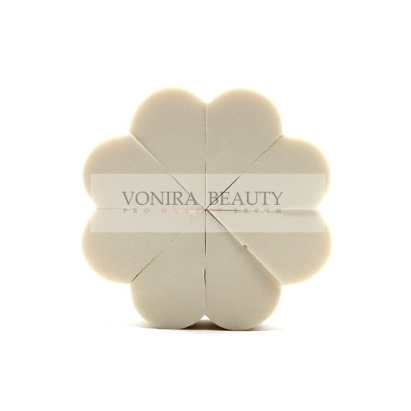 Buy High Density  Flower Makeup Puff Sponge Blender Wedge 8PCS at wholesale prices