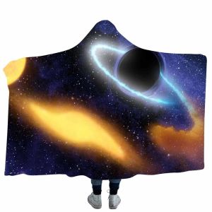 Fantasy series children's adult hooded blanket velvet fabric rectangular hand