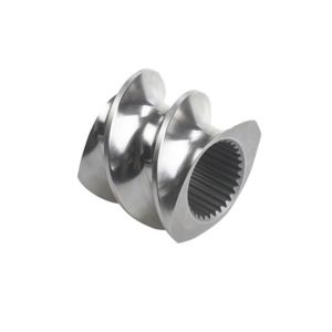 Lab Twin Screw Element Used In The Plastic Processing And Extrusion Process