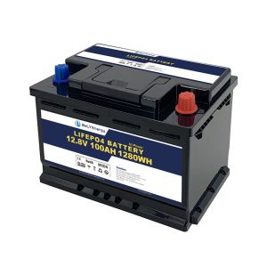 Bluetooth 12V 100AH LiFePo4 Battery Self Heating For Solar Energy System 100%