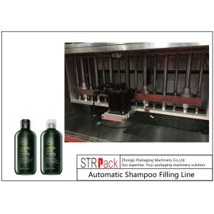 Industrial Automatic Shampoo Bottle Filling Line 250 - 2500ml Filling Volume