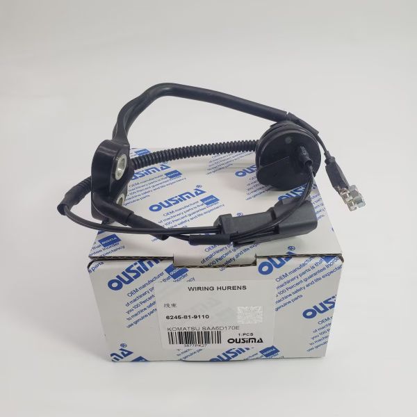 Excavator Wiring Harness 6245-81-9110/6245819110 For KOMATSU SAA6D170E