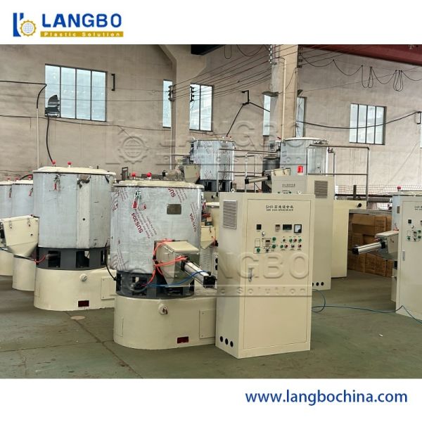 Buy Vertical Plastic PVC Mixing Unit Hot Mixer Machine at wholesale prices