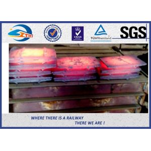 7 - 3/4"x 14" Hot Rolled Double Ribs Carbon Steel Railroad Tie Plate AREMA