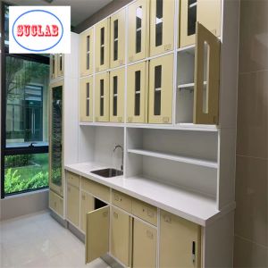Hospital Clinic Furniture Disposal Cupboard Manufacturers L 3000*W 600* H 850 To