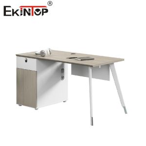 Wooden Multi-Seater Modern Style Customizable Employee Office Workstation