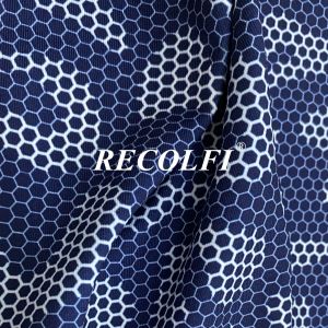 Pilling Resistant Activewear Knit Fabric Eco Friendly Leopard Printing