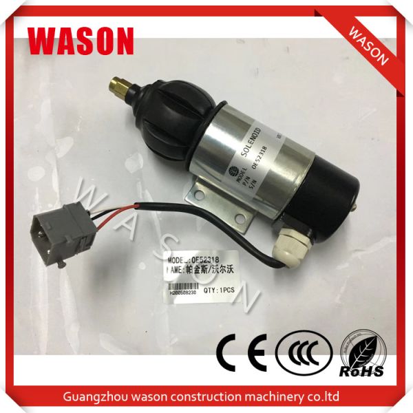 Buy OE52318 Engine Parts 24V DC Fuel Shutdown Solenoid 872825 873754 at wholesale prices