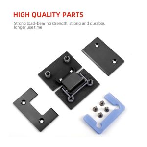 Stainless Steel Shower Door Hinges Suitable for 800-1200MM Door Width 5-6MM