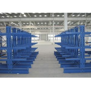 Warehouse Storage Structural Galvanized Rolled Cantilever Racking Double Side