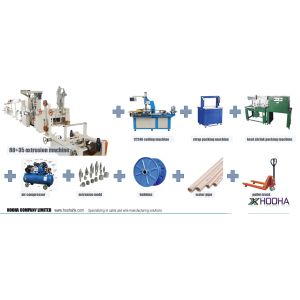 PVC Insulated Copper Wire Extrusion Machine WIth Auto Coiller
