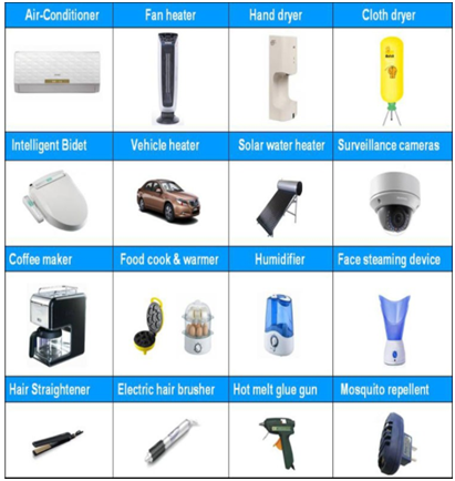 PTC Ceramic Electric Fan Heating Element Warm Assiatant For Automatic Car Heating